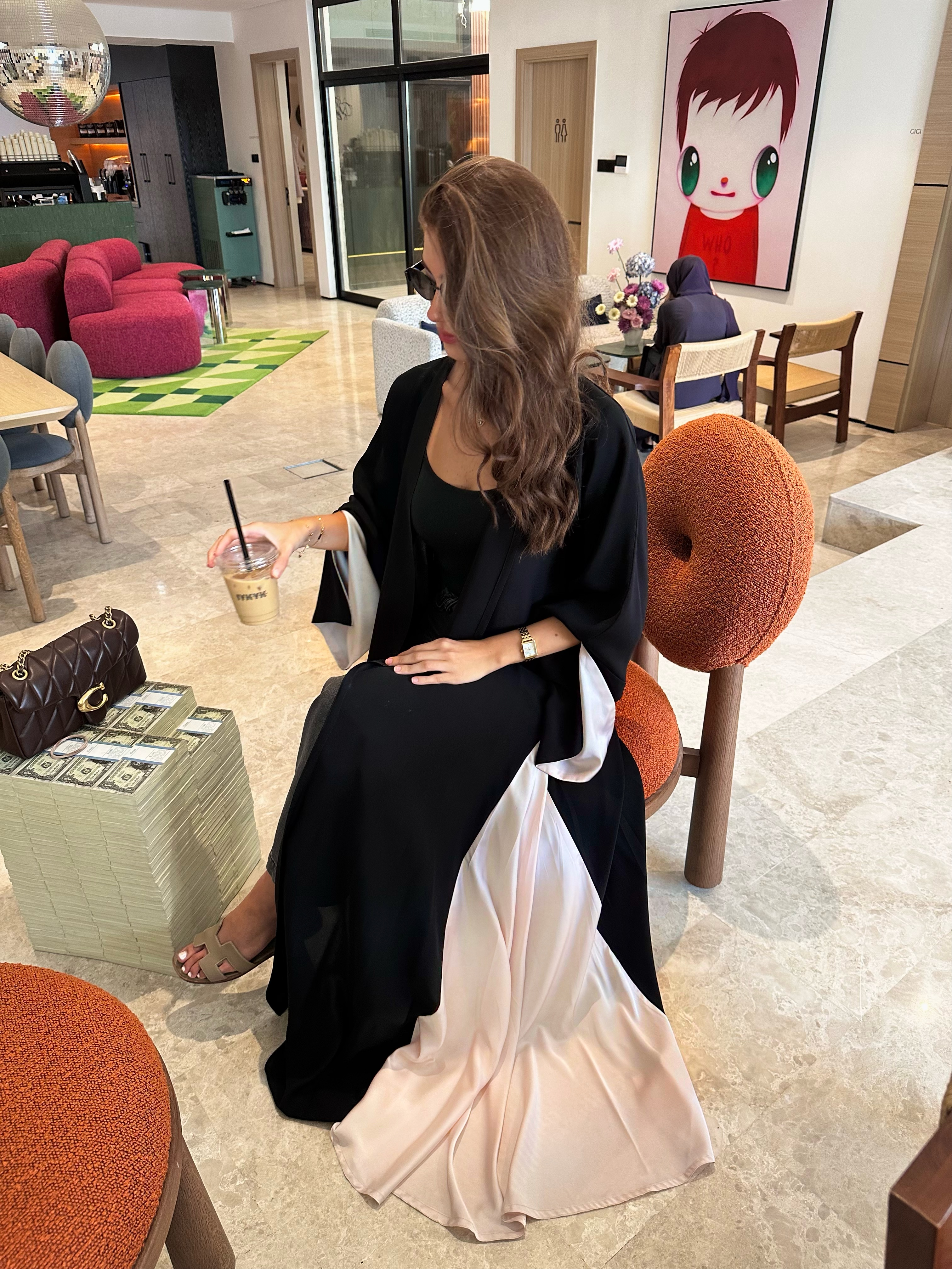 Classic Split Abaya